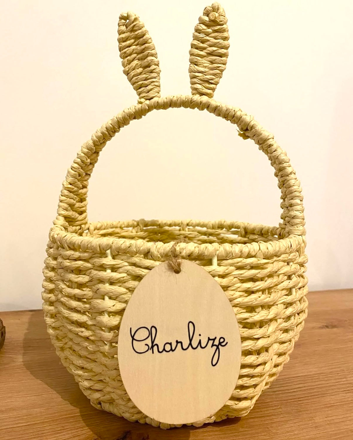 Panier de Pâques personnalisé 🐣