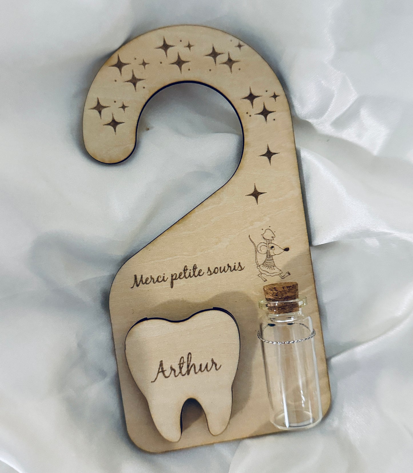 Plaque de porte « petite souris » 🐭