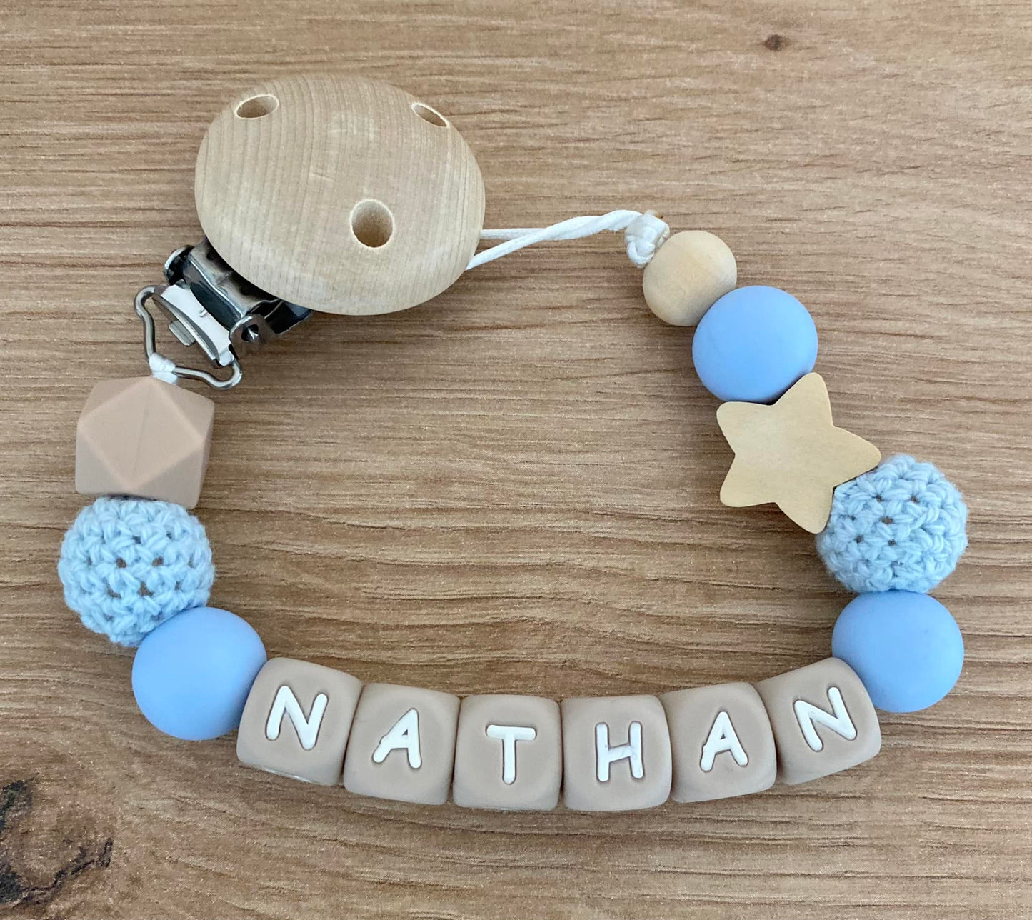 Attache tétine "NATHAN"