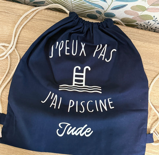 Sac de sport bleu marine