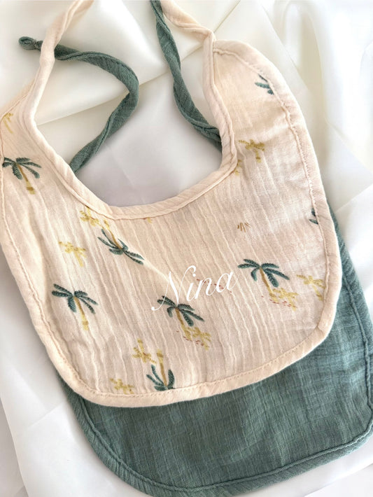Lot de 2 bavoirs « Summer »