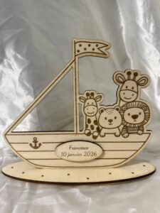 Bateau enveloppe baptême
