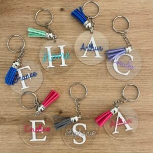 Porte clé personnalisé prénom