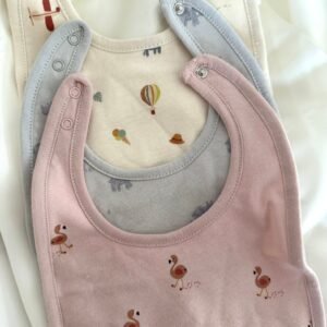 Bavoir à motifs « animaux »