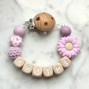 Attache tétine AGATHE