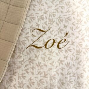 Couverture beige Zoé