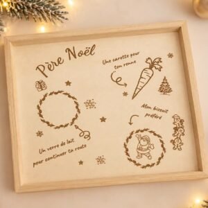 Plateau pour Père-Noël