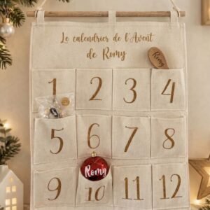 Calendrier de l'Avent personnalisé